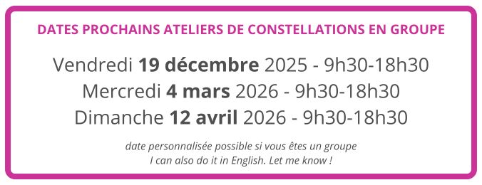 Vendredi 19 décembre 2025 - 9h30-18h30 Mercredi 4 mars 2026 - 9h30-18h30 Dimanche 12 avril 2026 - 9h30-18h30